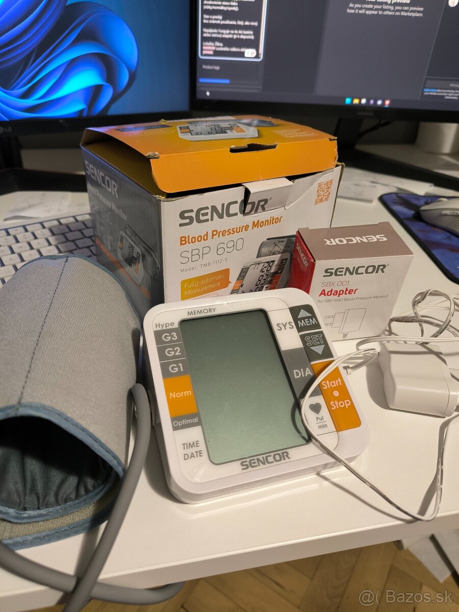 Tlakomer Sencor SBP 690