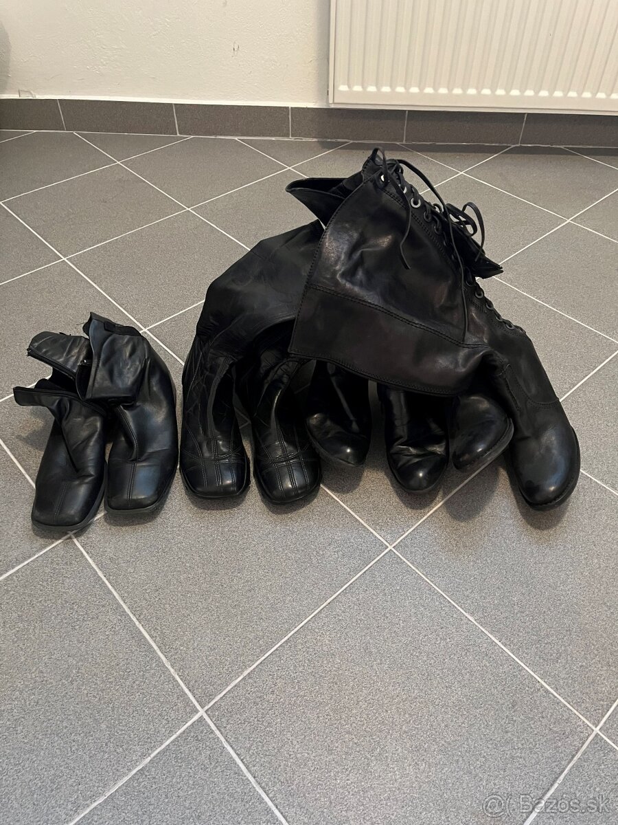 Dámske kožené topánky Baťa 4 ks - 40 a 41