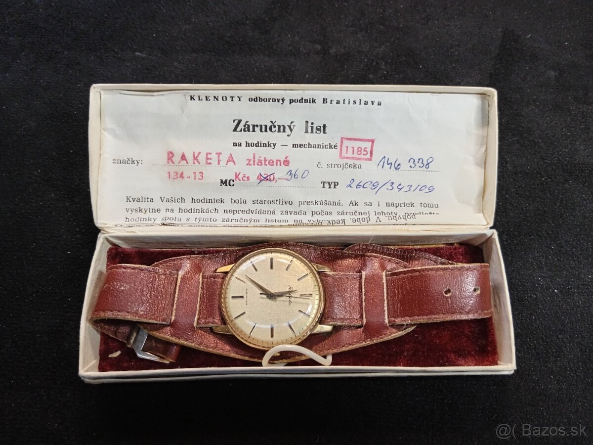 Hodinky RAKETA - 1987