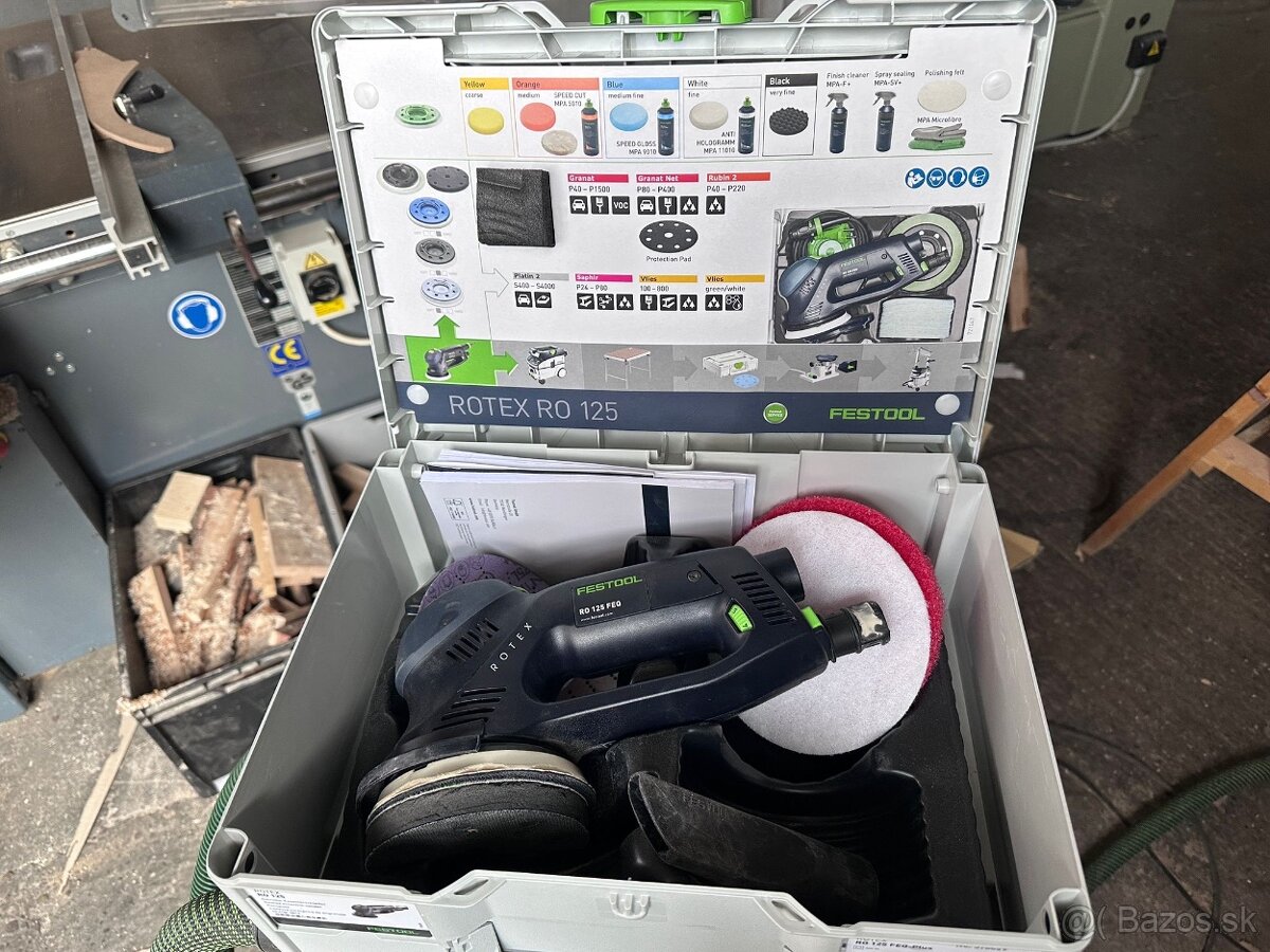 Predám Festool Rotex RO 125 FEQ-PLUS s prevodovkou