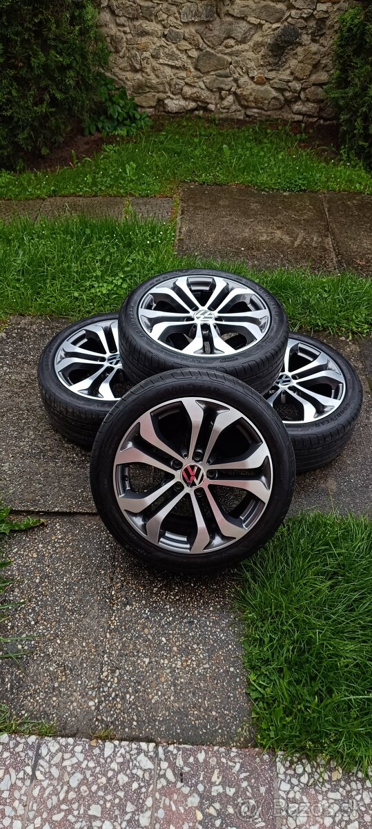 Elektróny s pneumatikami R17 Mercedes ,VW Seat, Škoda, Audi