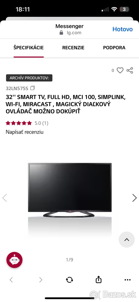 32'' SMART TV, FULL HD