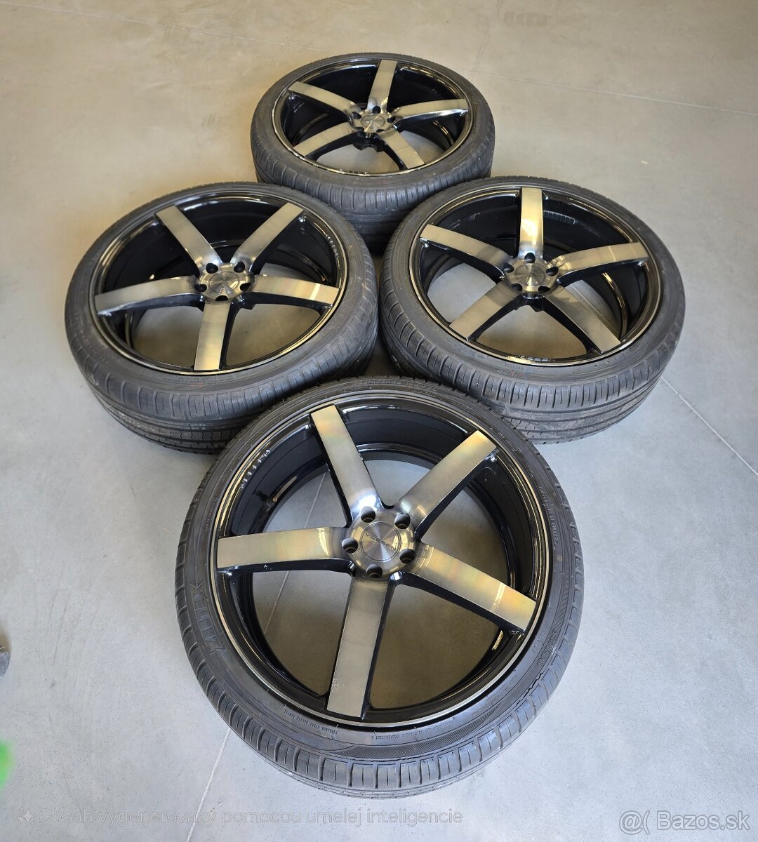Vossen 5x112 265/35 R22 celoročné pneumatiky