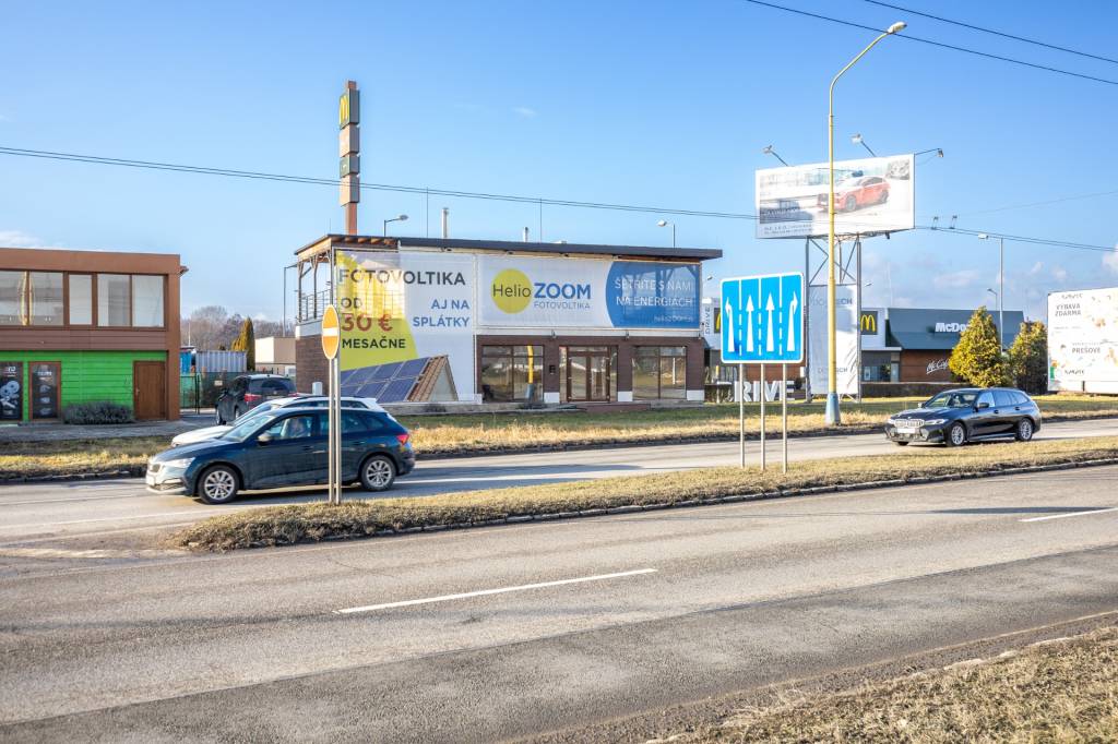 Prenájom - obchodný priestor/showroom - 160m2, 5x parking