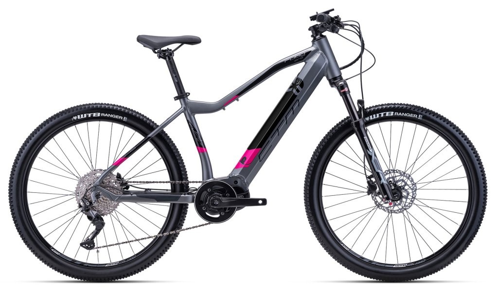 CTM Ruby PRO 27,5″ 2022 matná sivá/ružová