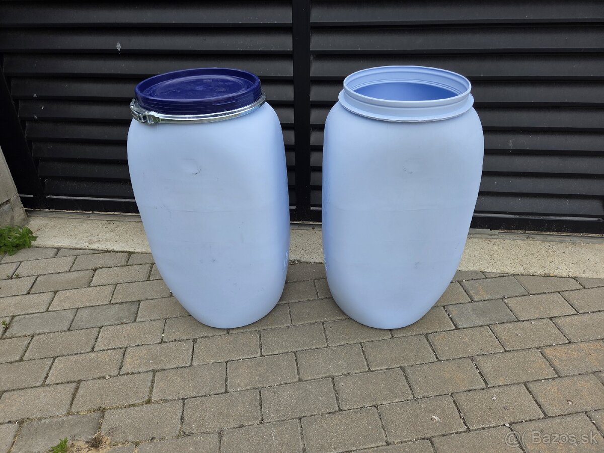 Plastove sudy cca 60lit. HDPE Mauser