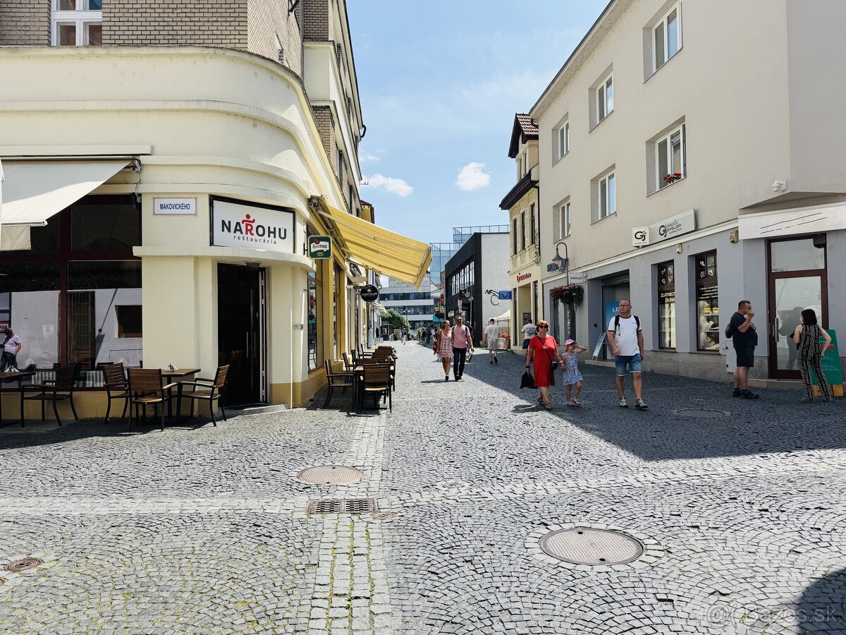 Na prenájom obchodné priestory v centre Žiliny – 250 m?