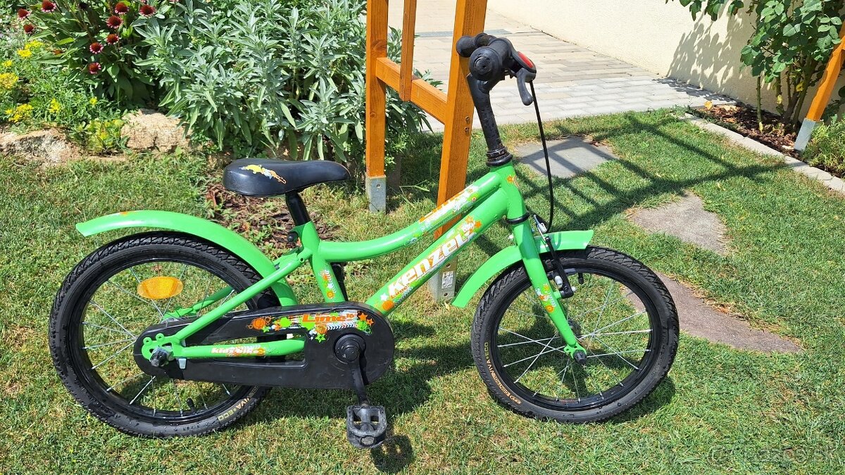 Detský bicykel značky Kenzel - Veľkosť kolies 16"