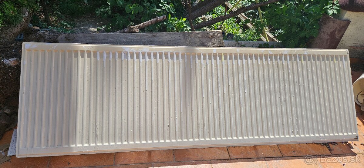 predám plechový dvojitý radiator
