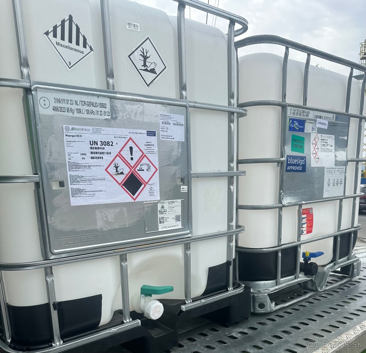 IBC KONTAJNER, 1000L PLASTOVA NADRZ