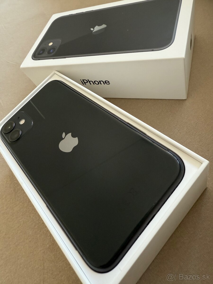 Predám iPhone 11 128GB blak