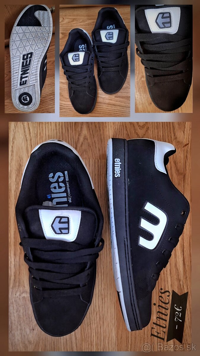 🔥 PÁNSKE TENISKY ETNIES – VEĽKOSŤ 44 🔥