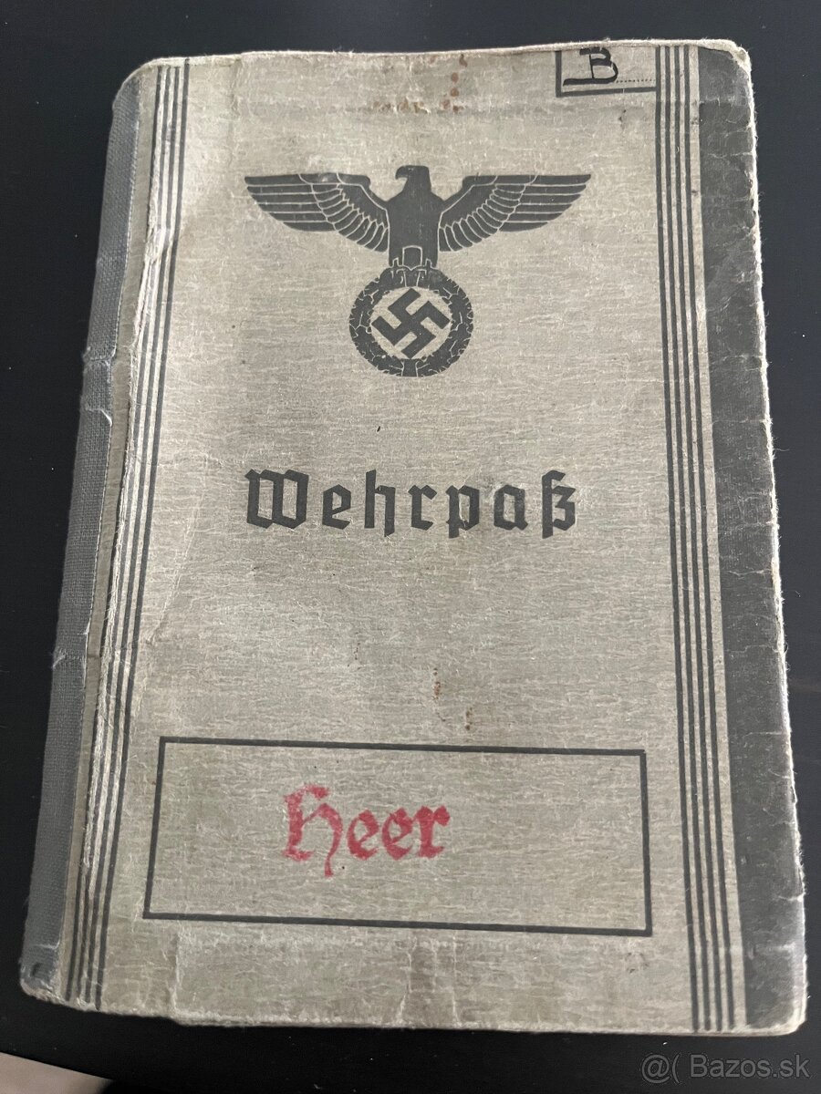 Wehrpass Heer