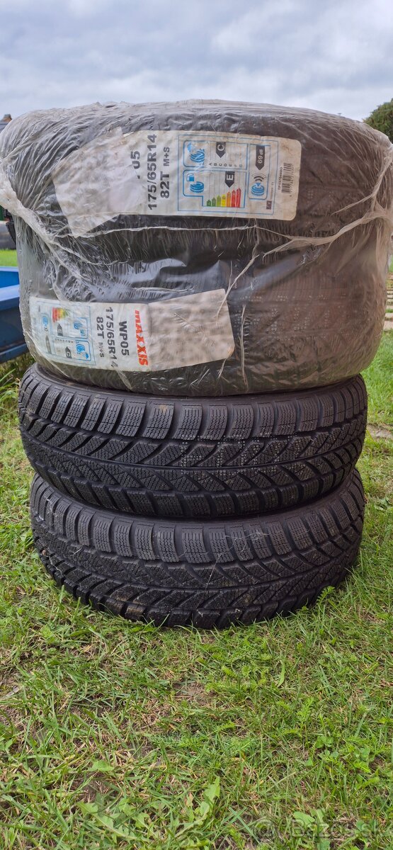 Predám NOVE zimné pneumatiky MAXXIS 175/65 R14