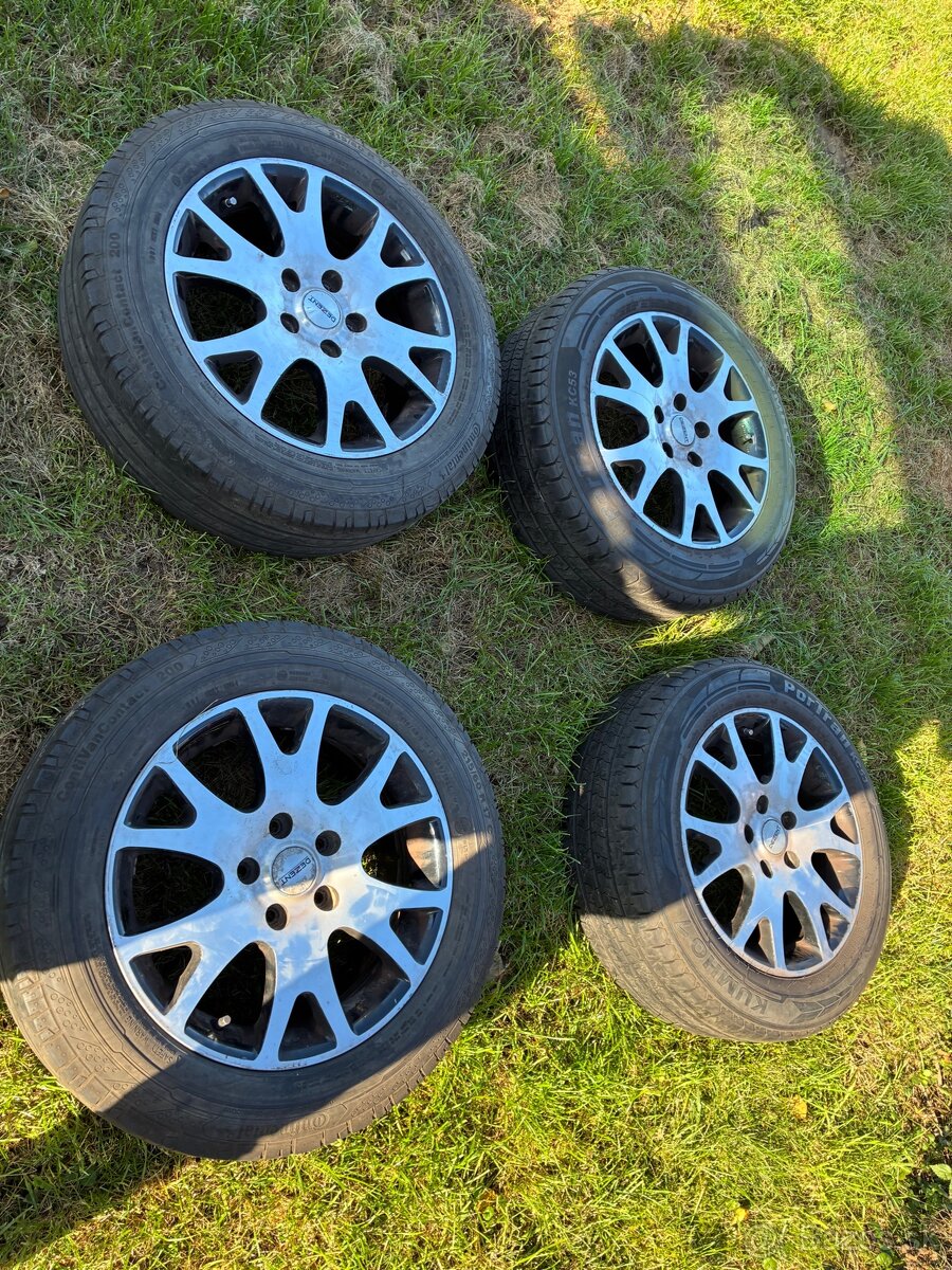 5x120 R17 elektróny T5 multivan