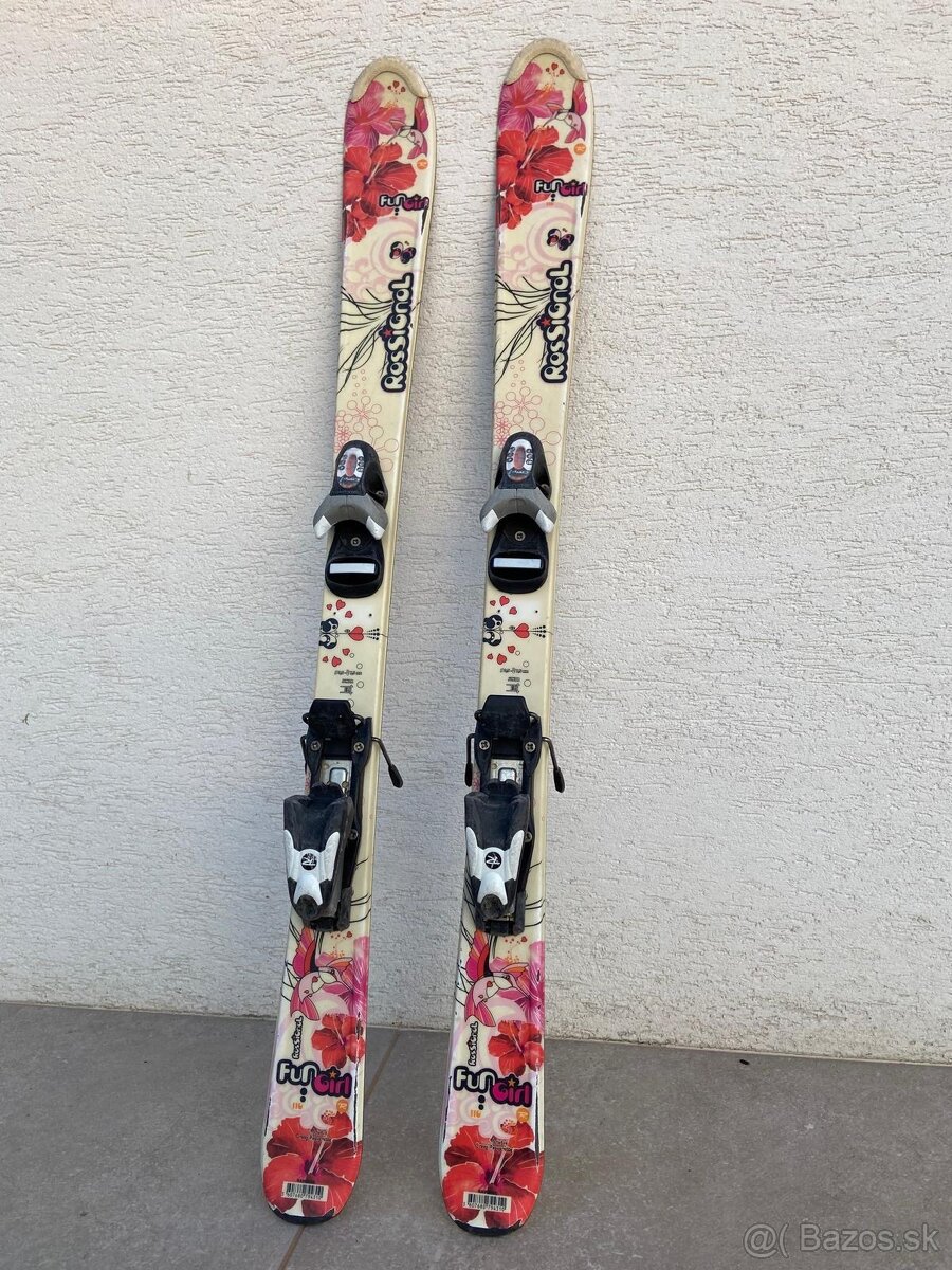 Dievčenské lyže 110cm