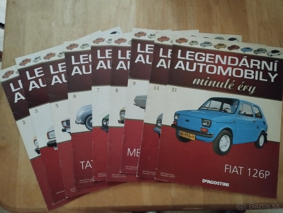 Legendárne automobily minulé éry