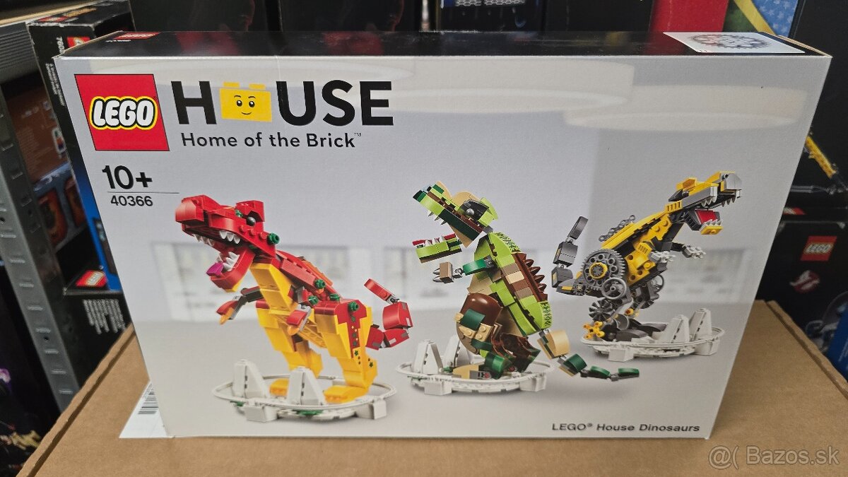 LEGO 40366 Dinosaury z LEGO House
