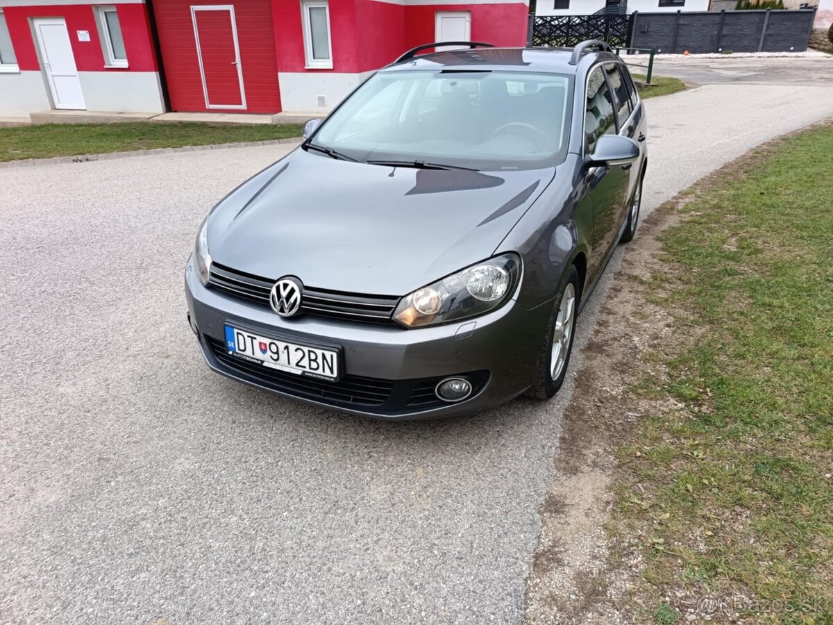 Predám Volkswagen golf 6 variant TDI rok 2013