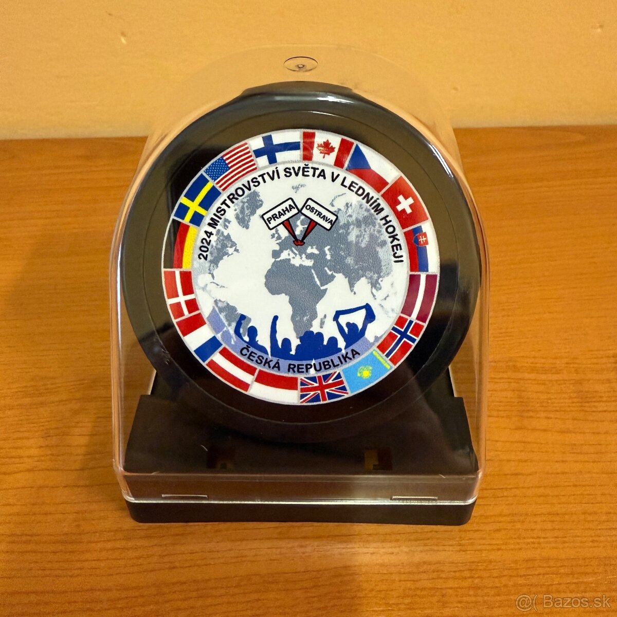 OFFicial Puk Rubena - IIHF MS 2024 - kovová plaketa - NOVÉ