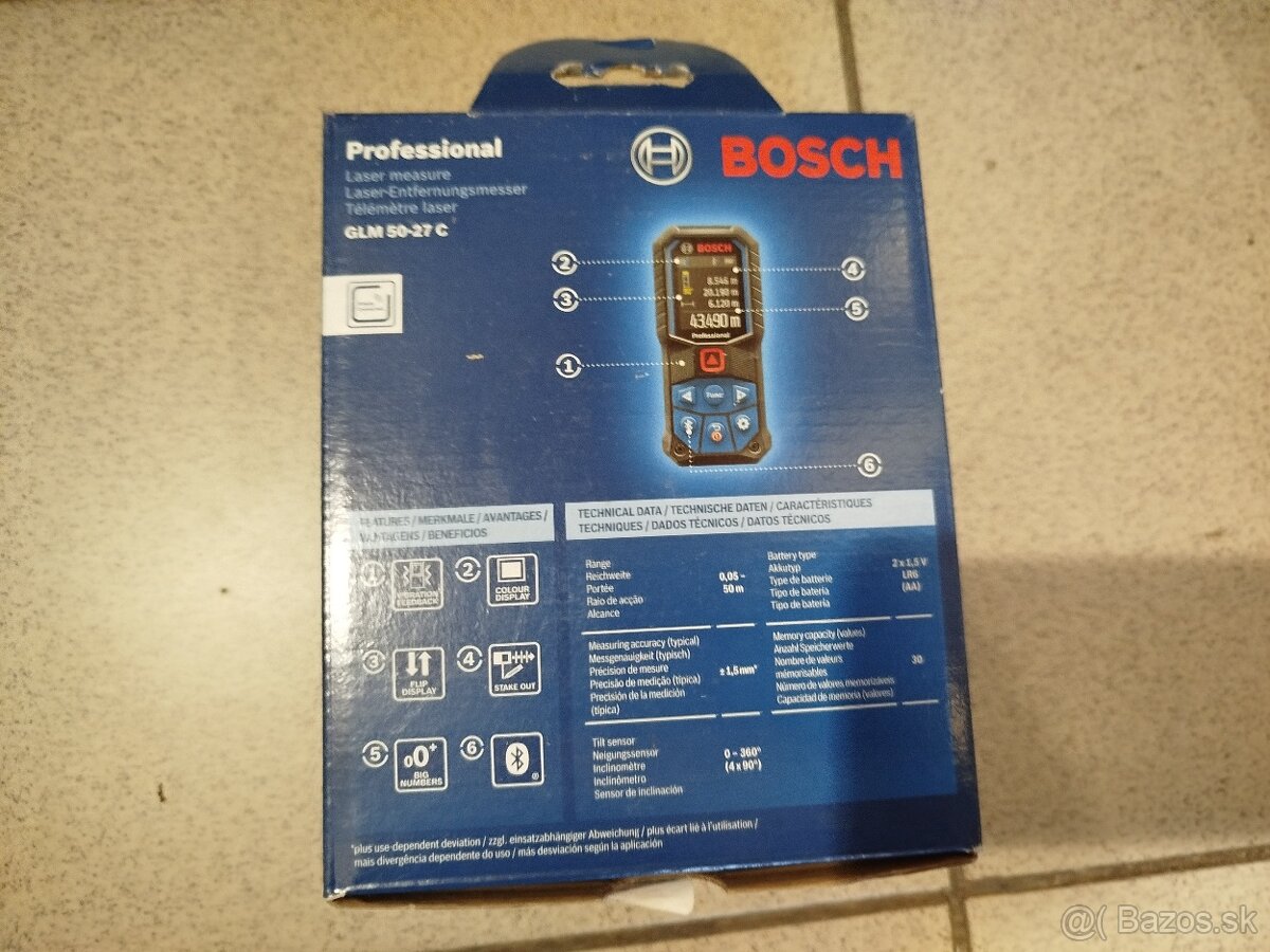 Bosch GLM 50-27C Nové