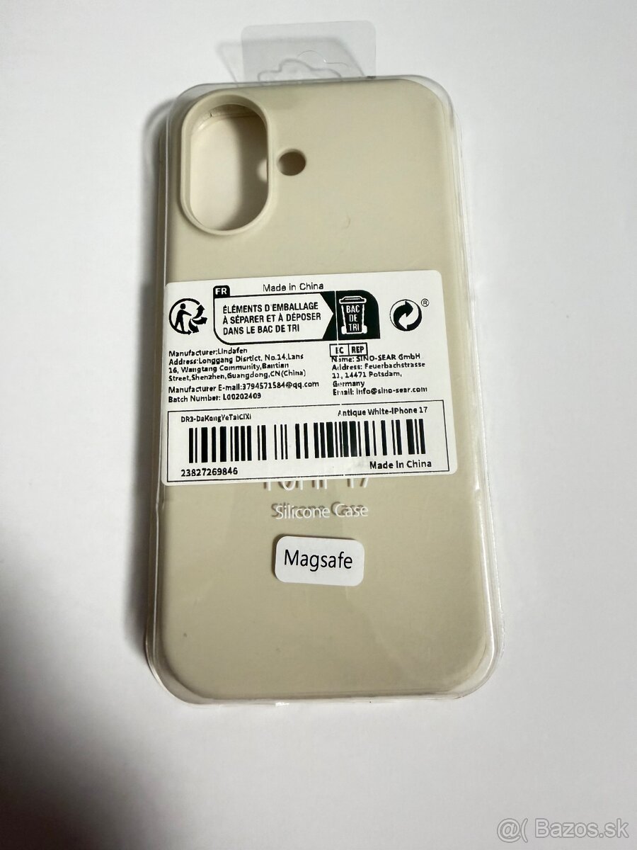 Iphone 17 kryt biely