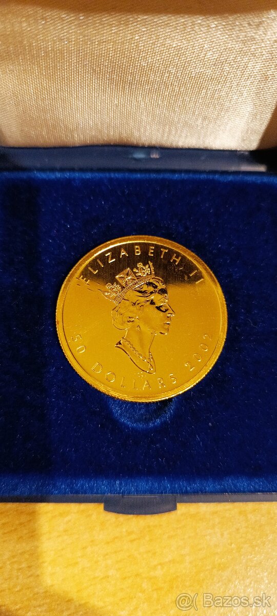 Investičné zlato, 1oz Kanadský javorový list