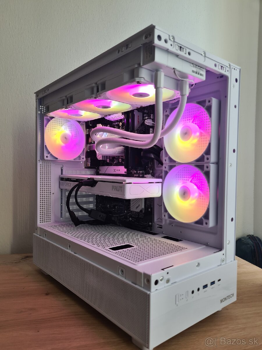 Herný počítač Ryzen 5 9600X RTX 5070 32GB RAM 1TB SSD 750W