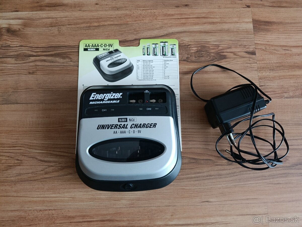 Nabíjačka batérií Energizer