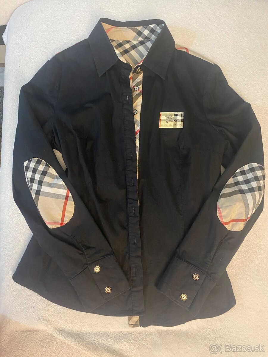 Krasna košeľa Burberry vel.M