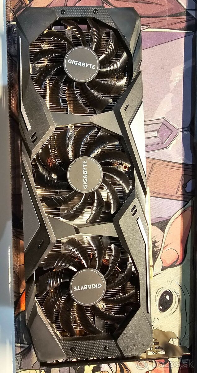 GIGABYTE GeForce RTX 2060 GAMING OC 6GB (3 ventilátory)