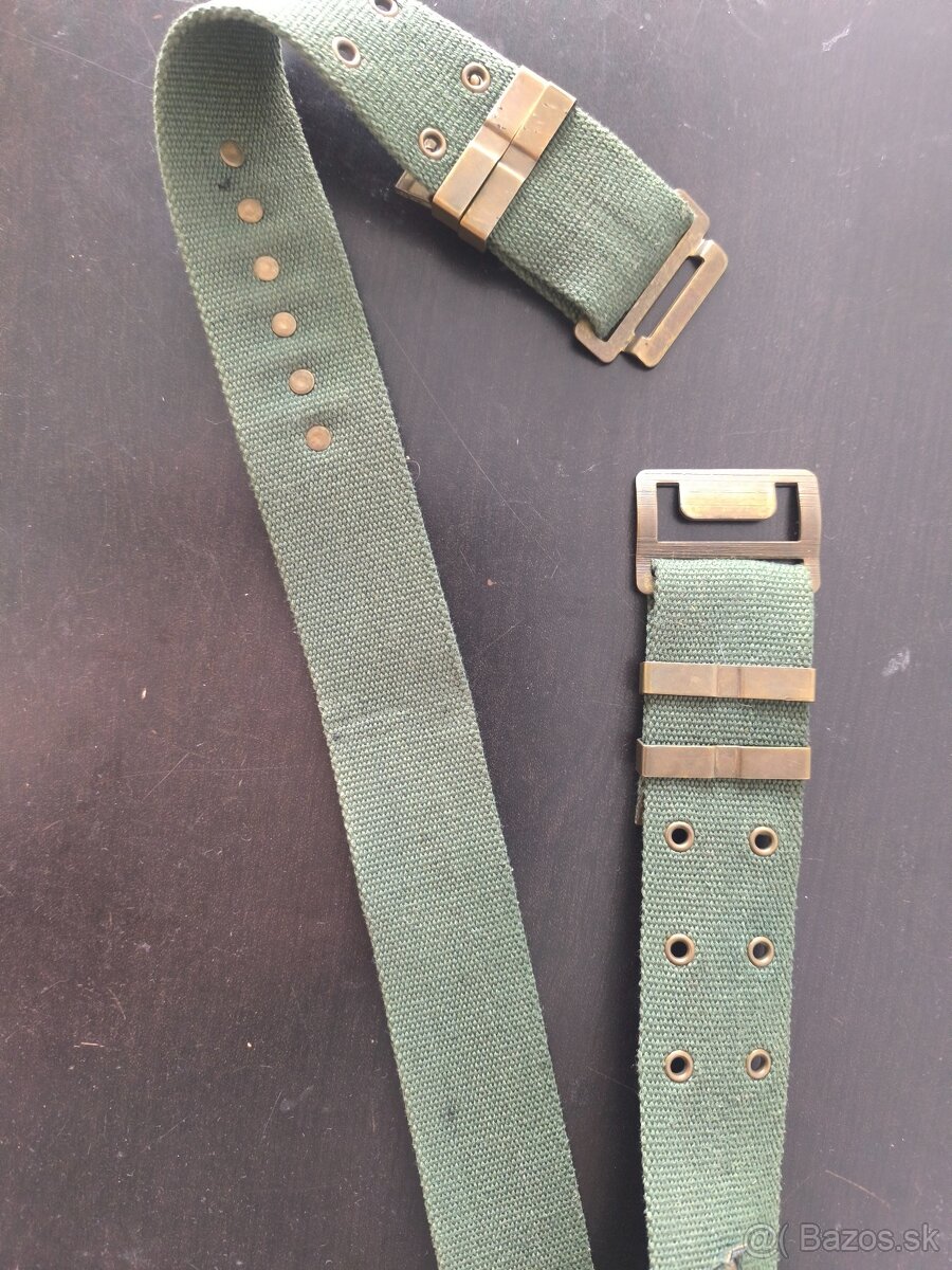 Vojenský textilný opasok