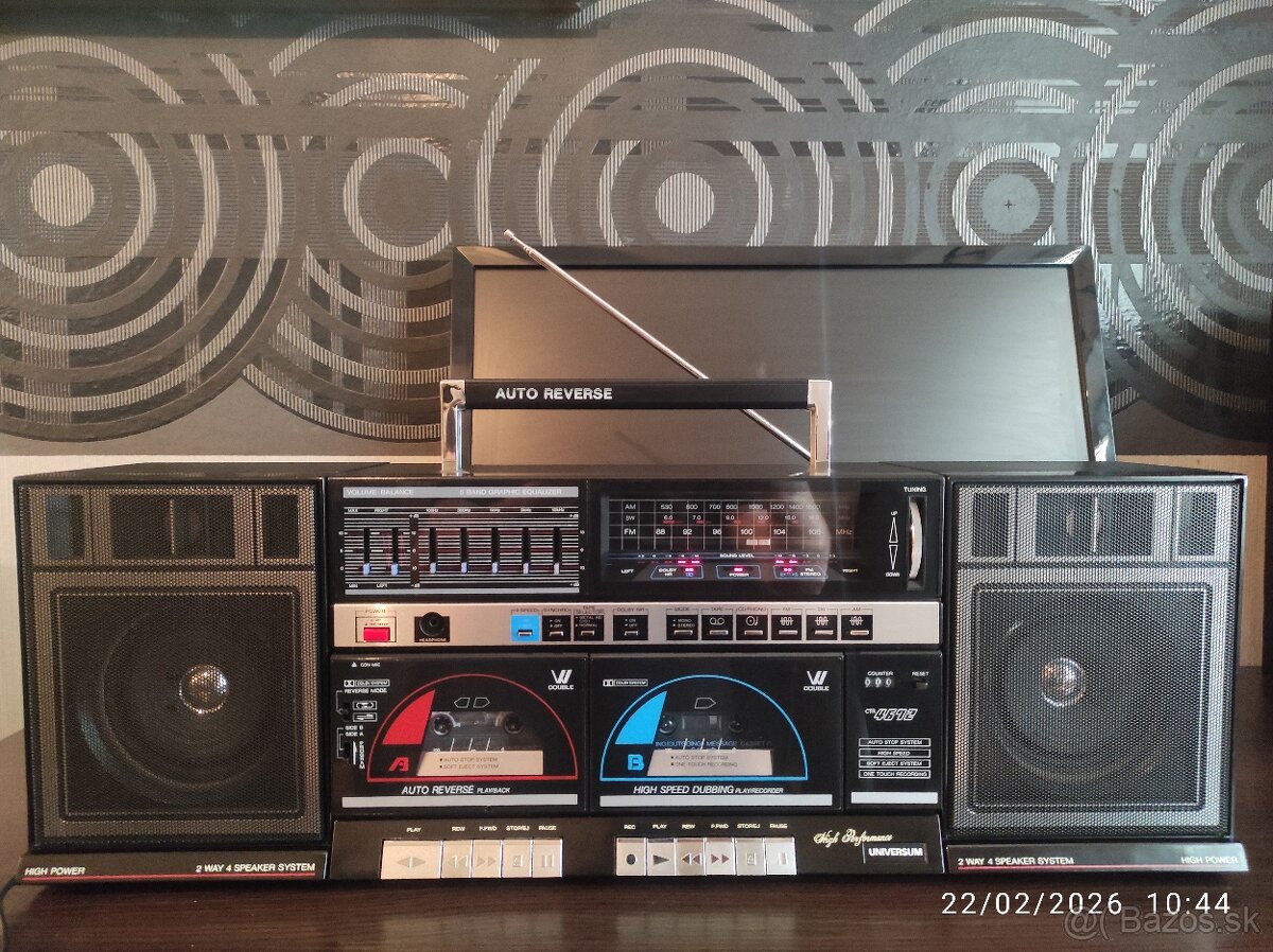BOOMBOX GHETTOBLASTER TOP