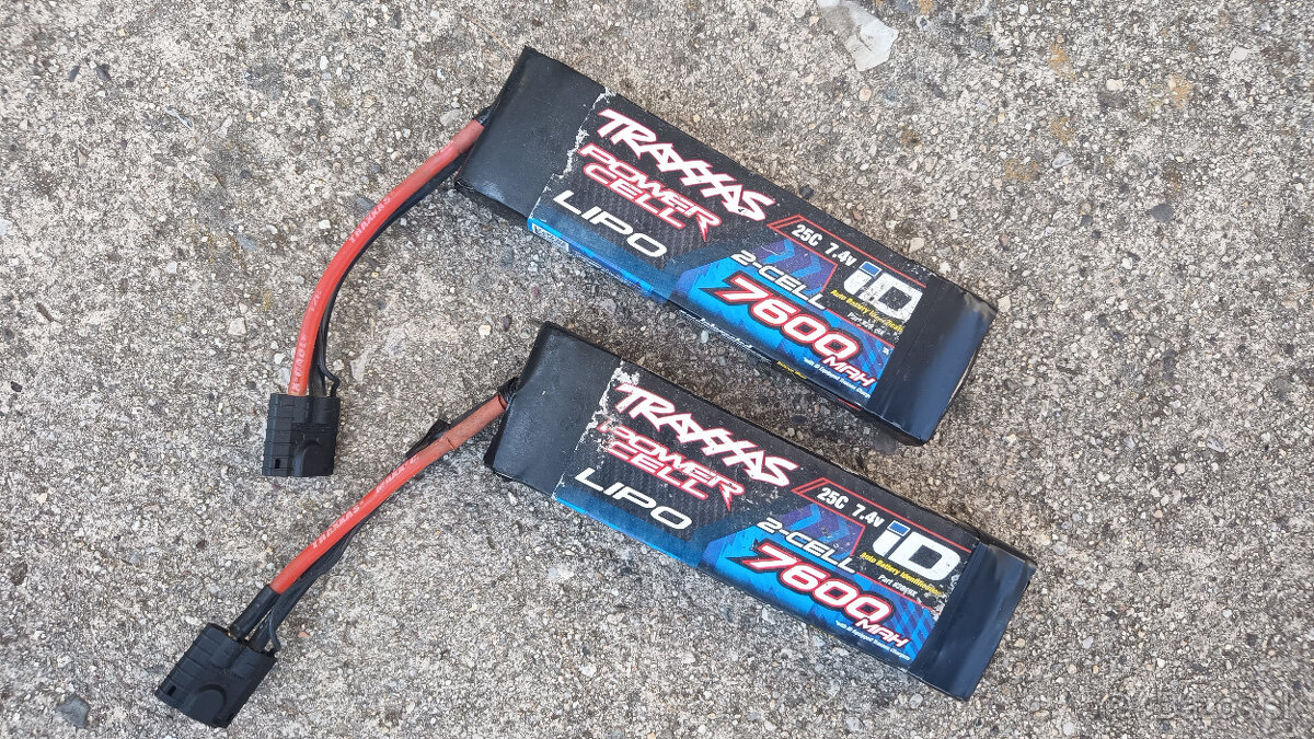 Predam, BATERKY LIPOL, TRAXXAS, 2S, 7600.
