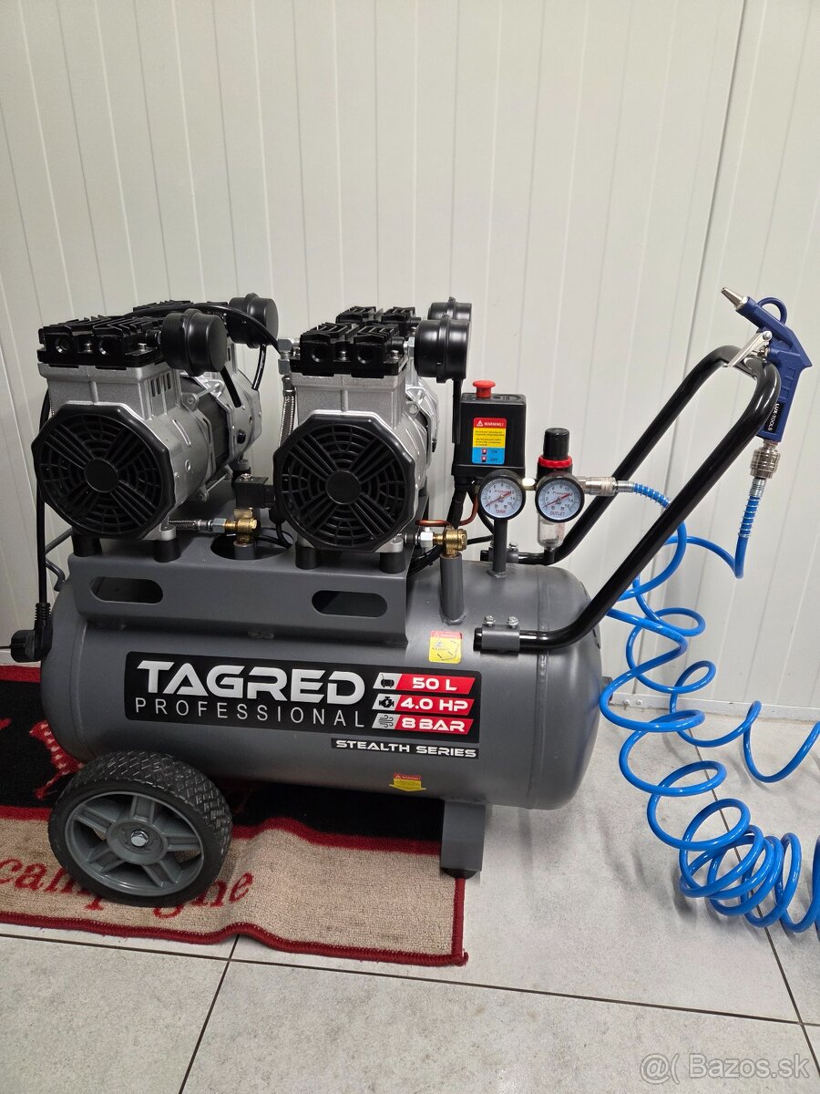 Bezolejový kompresor