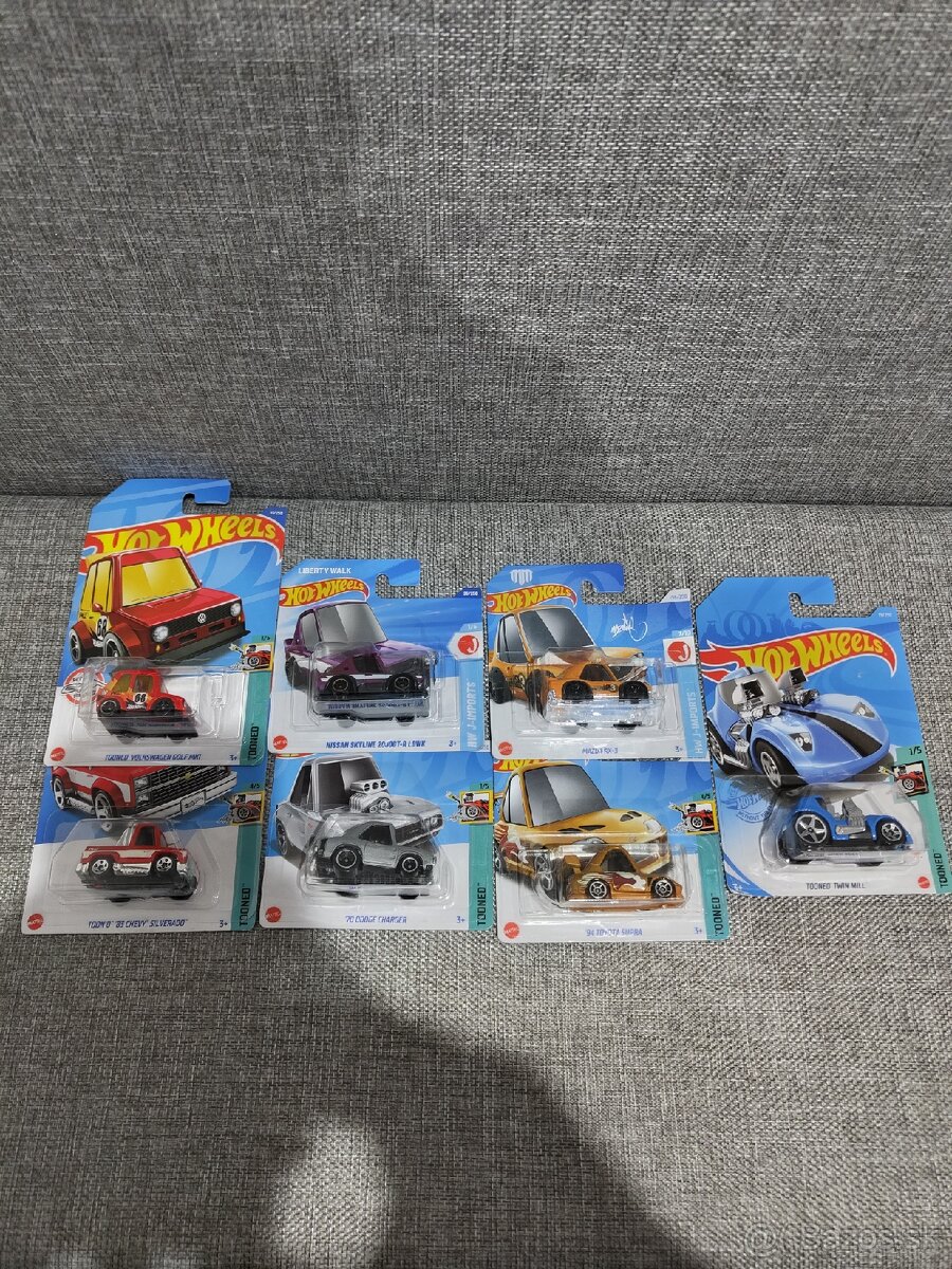 Hot Wheels autíčka miniatúrne