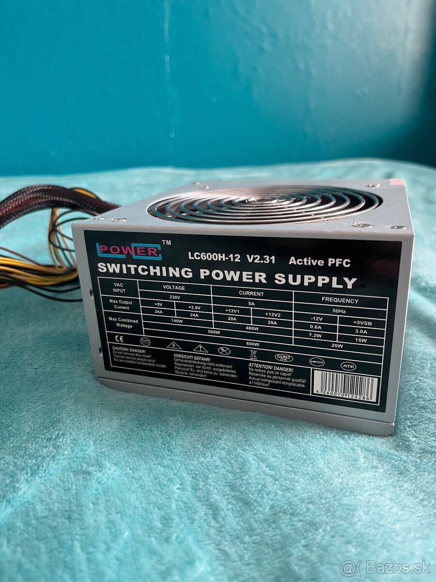 Zdroj LC POWER LC600H-12 V2.31 600W