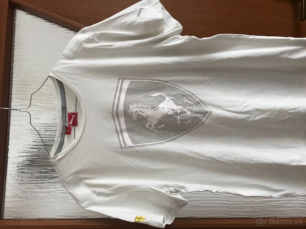 SCUDERIA FERRARI originál pánske tricko L/XL