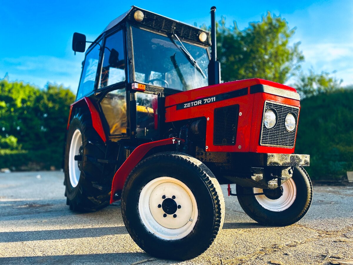 ZETOR 7011 ŠPZ a TP