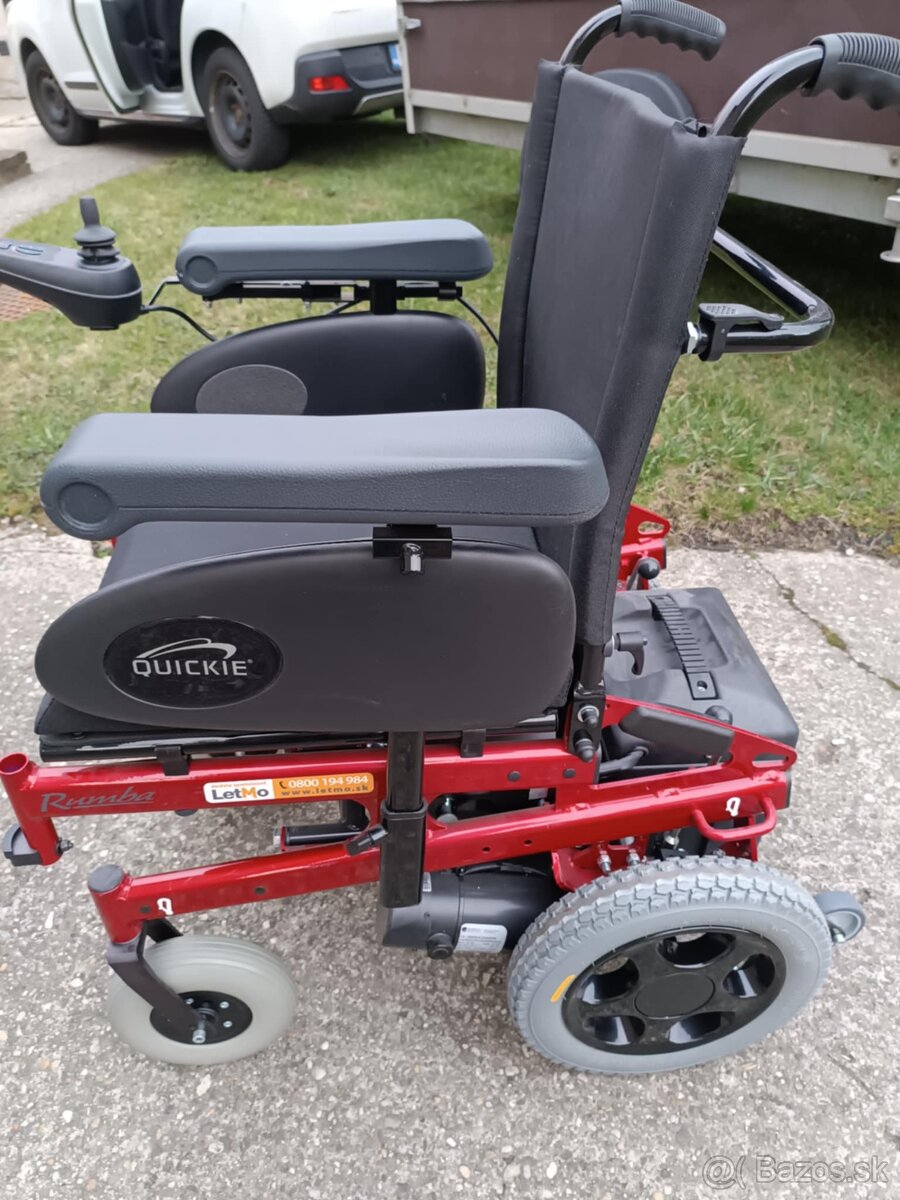 Nepoužívaný elektrický invalidný vozík QUICKIE F35/ RUMBA