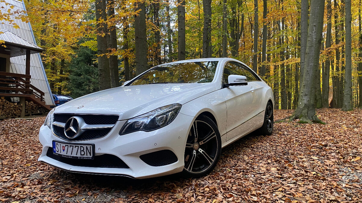 predám Mercedes E 350 4MATIC coupe