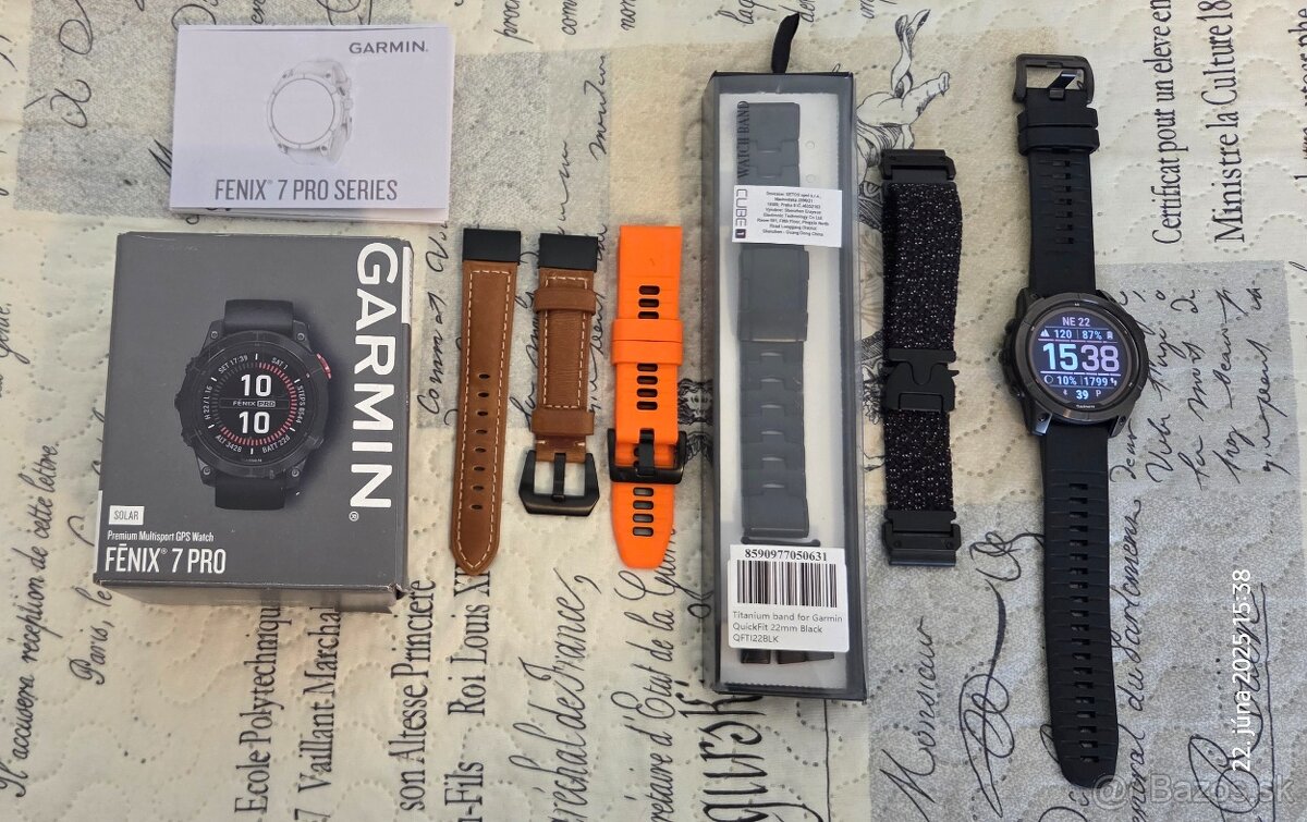 Garmin Fénix 7 Pro Solar
