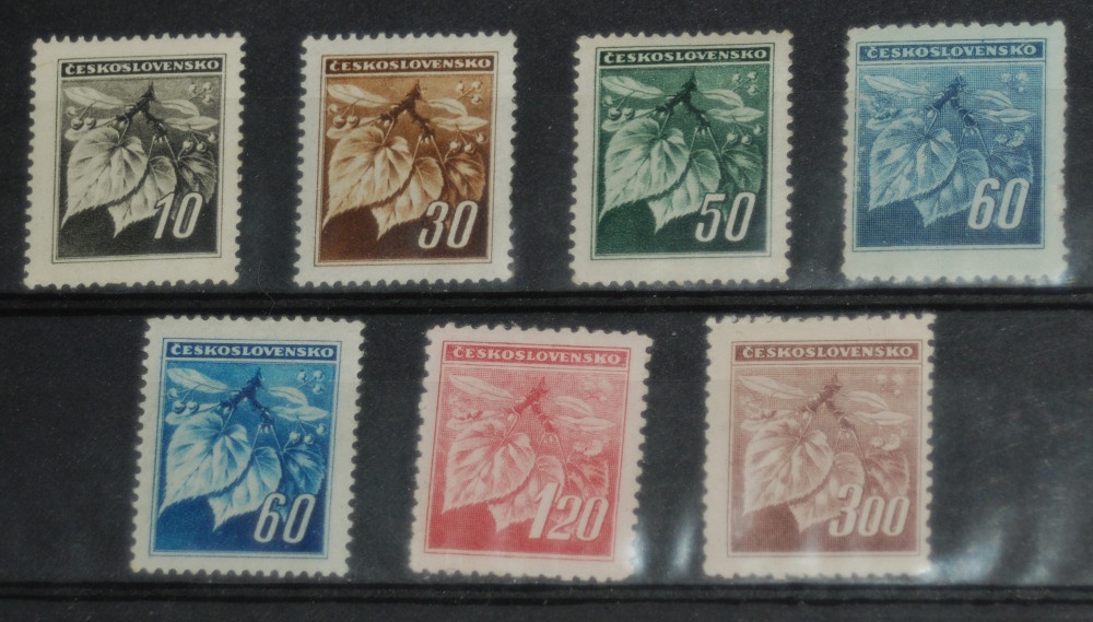 Poštové známky - Československo 18 - čisté