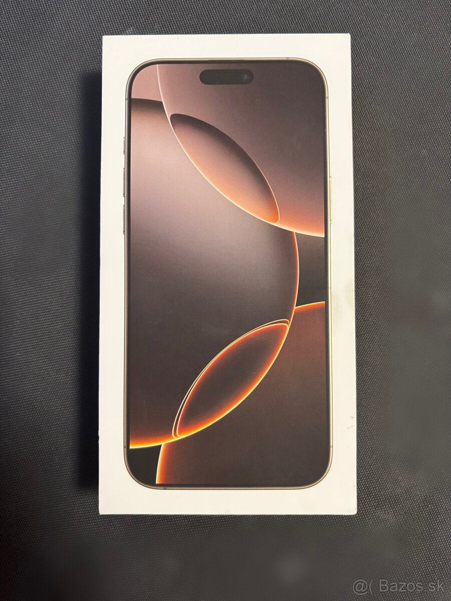 iPhone 16 Pro Max Desert Titanium