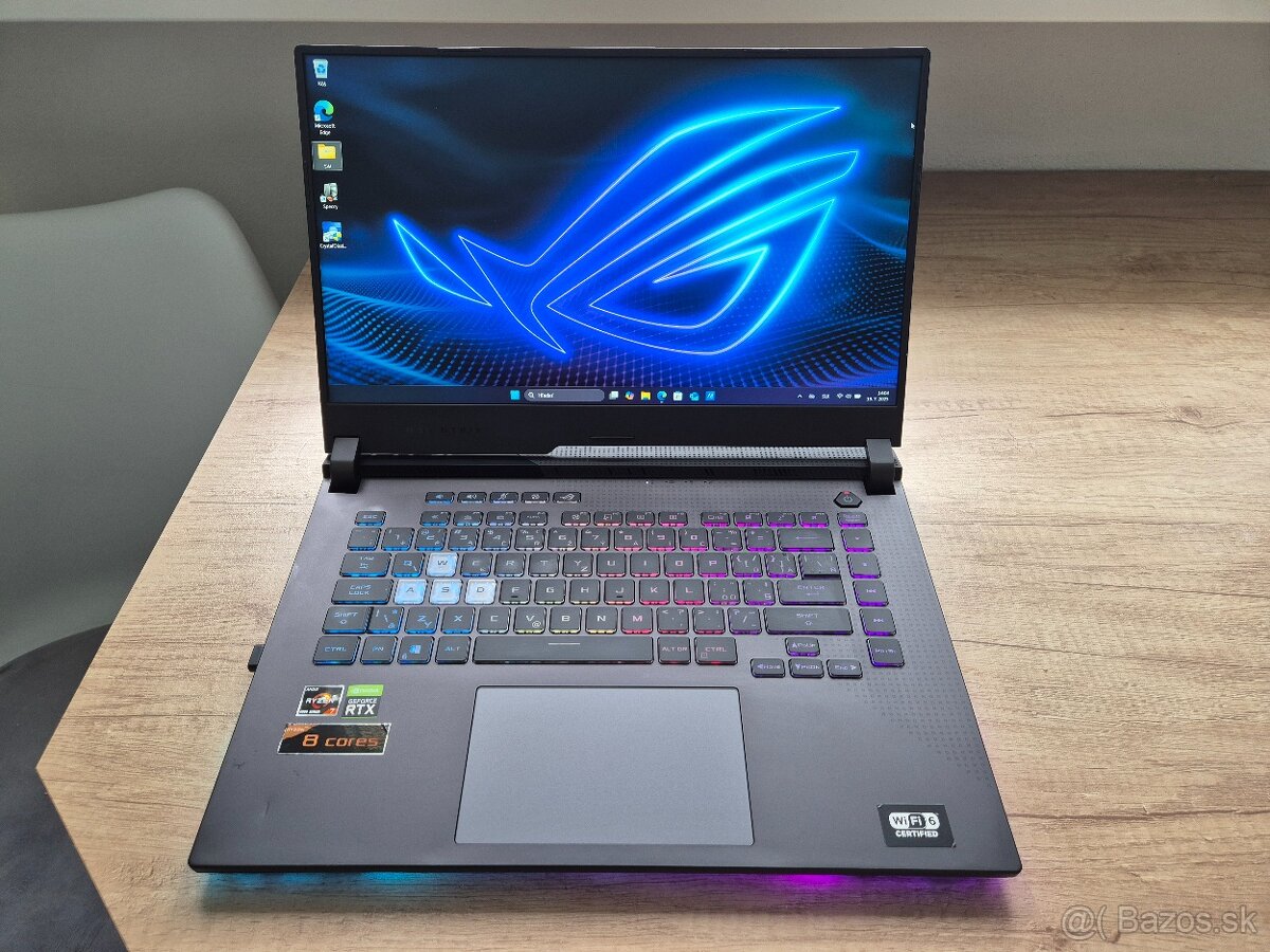 Asus ROG /Ryzen 7 4800H/16GB RAM/144Hz IPS/512GB/RTX 3050 Ti