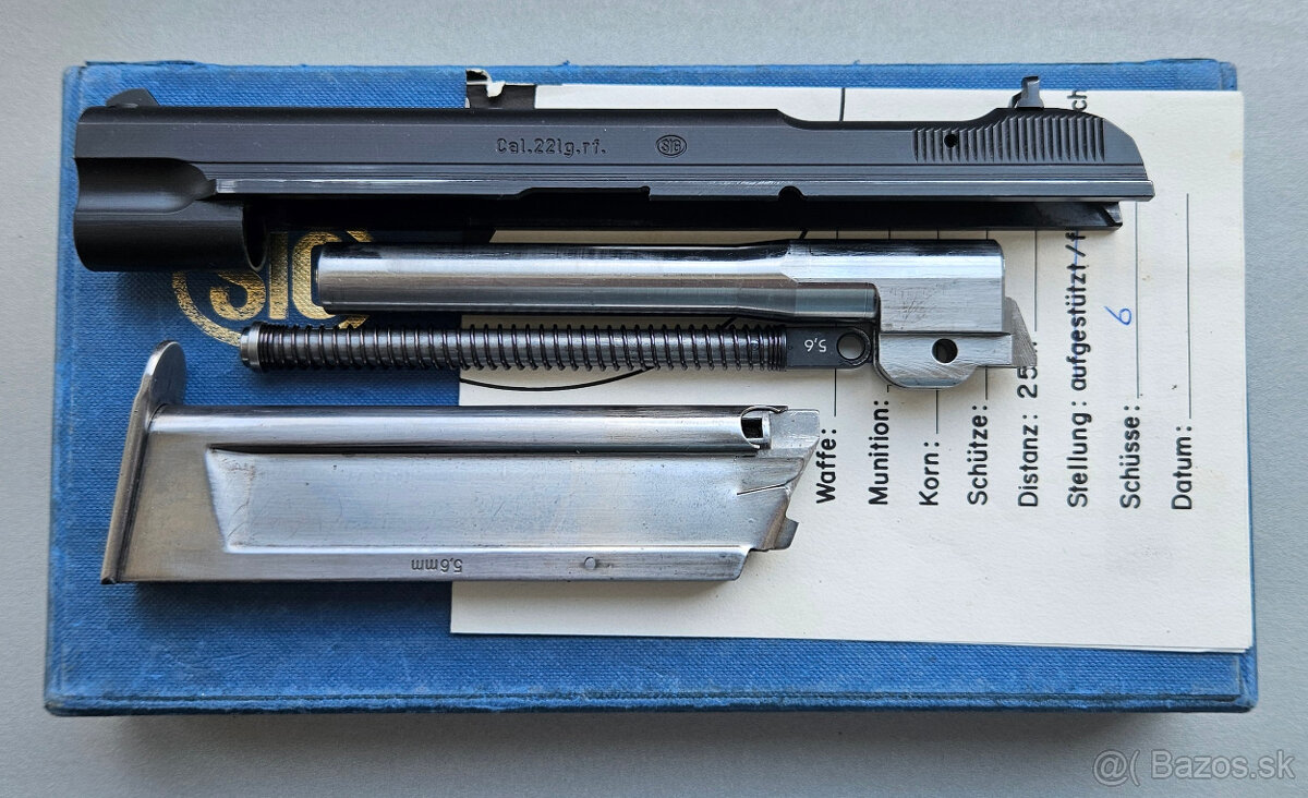 SIG P210 konverzia .22LR
