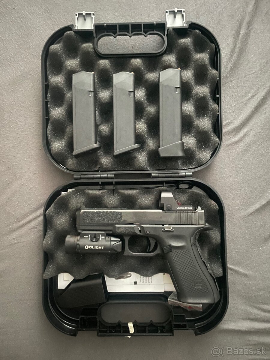 Glock 17 mos gen5 + kolimator a svetlo