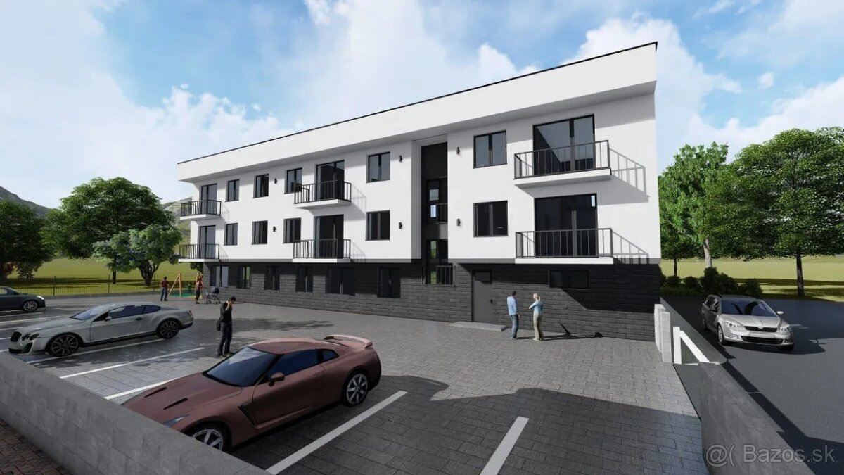NOVOSTAVBA - Šírava House Apartmán - 3-izbový byt s parkovan