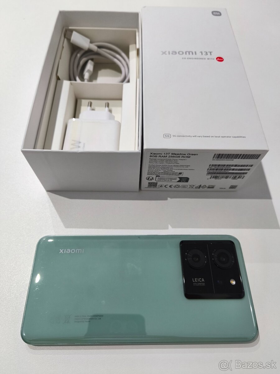 Xiaomi 13T, 5G, 8GB/256 GB, Meadow green