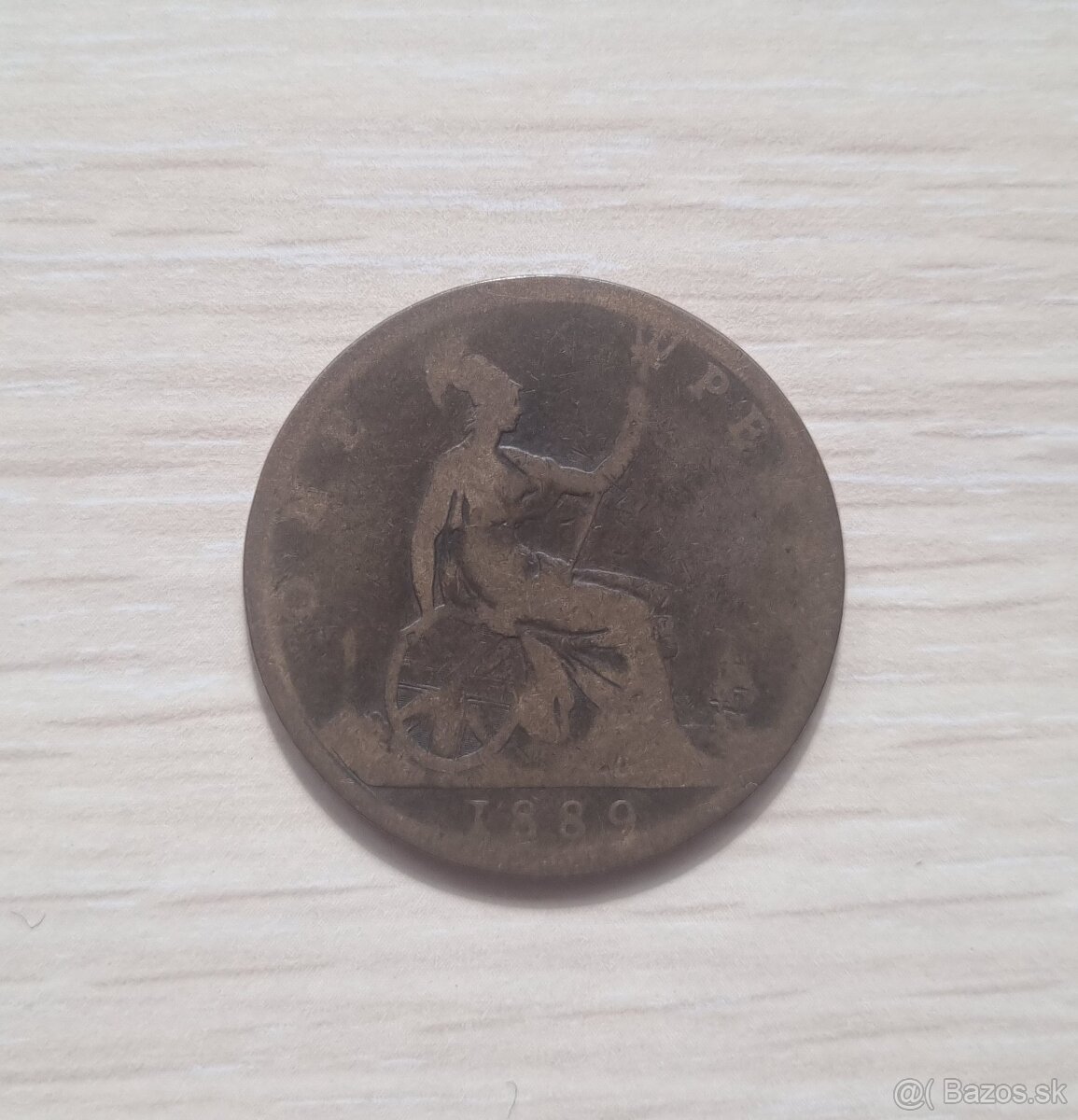 One penny - 1889, Queen Victoria, Great Britain